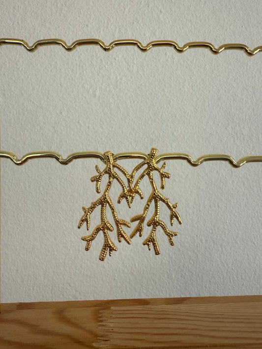 Coral Earrings