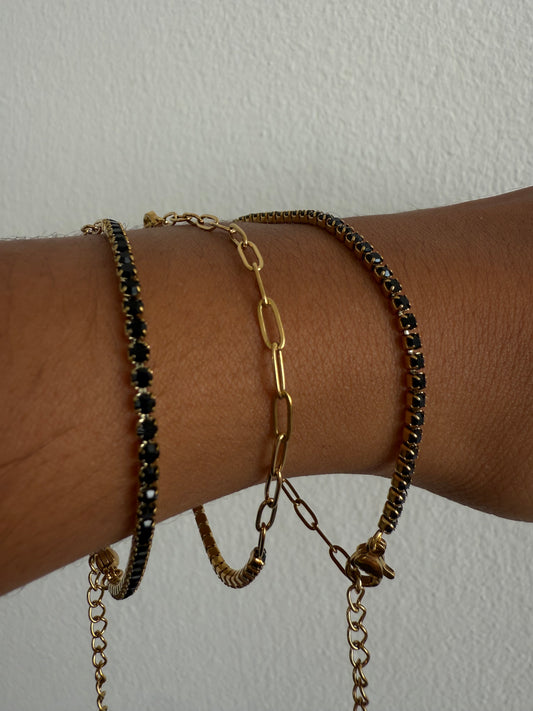 Anastasia Black Bracelet