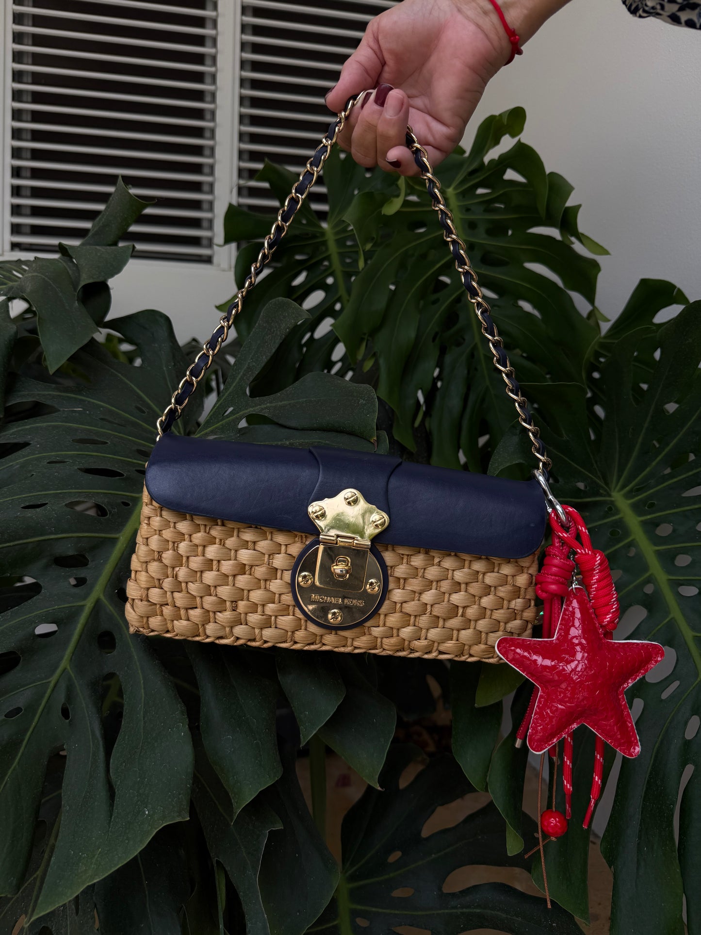 Red Vintage Bag Charm