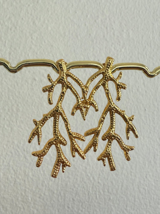 Coral Earrings