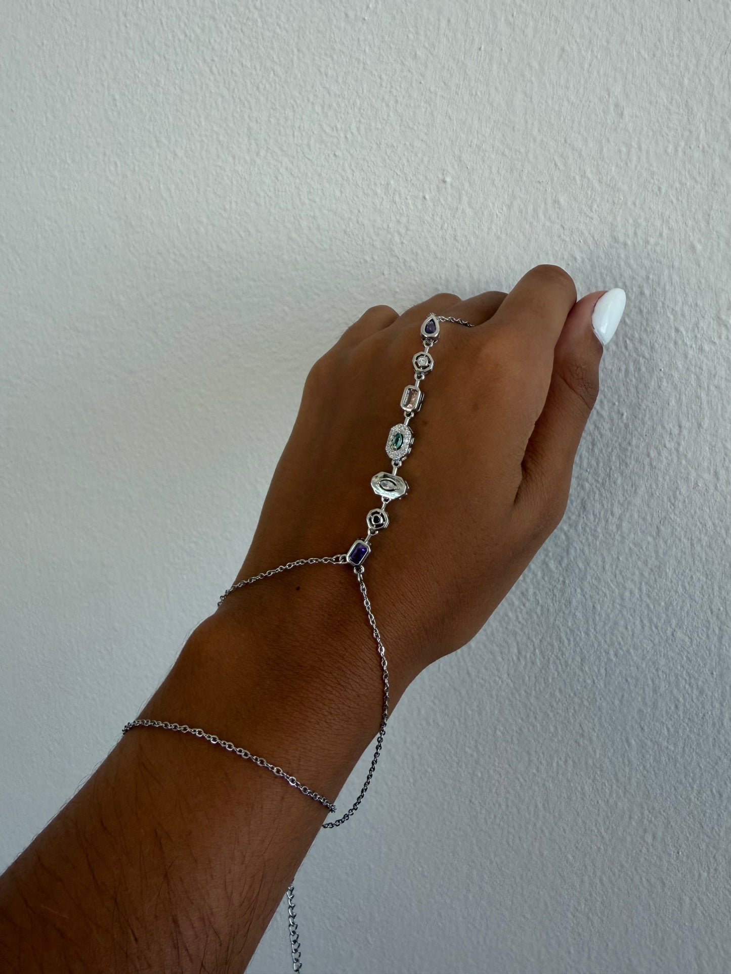 Aitana Silver Hand Chain