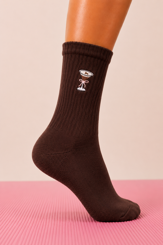 Espresso Martini Grip Socks