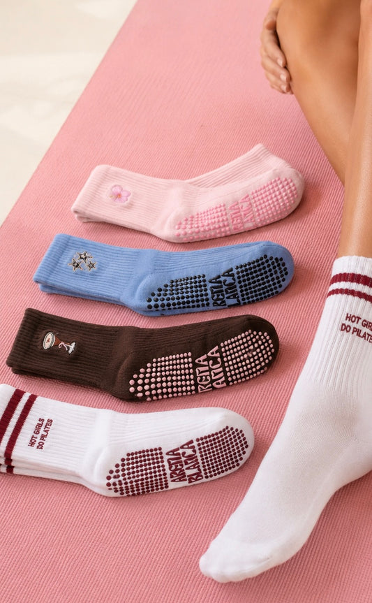 Hot Girls Do Pilates Grip Socks
