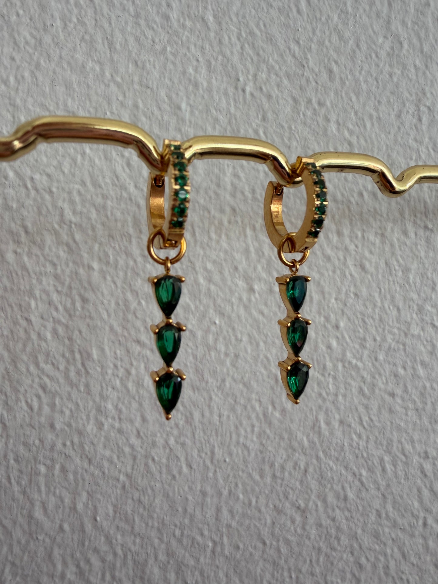 Esmeralda Mini Hoops