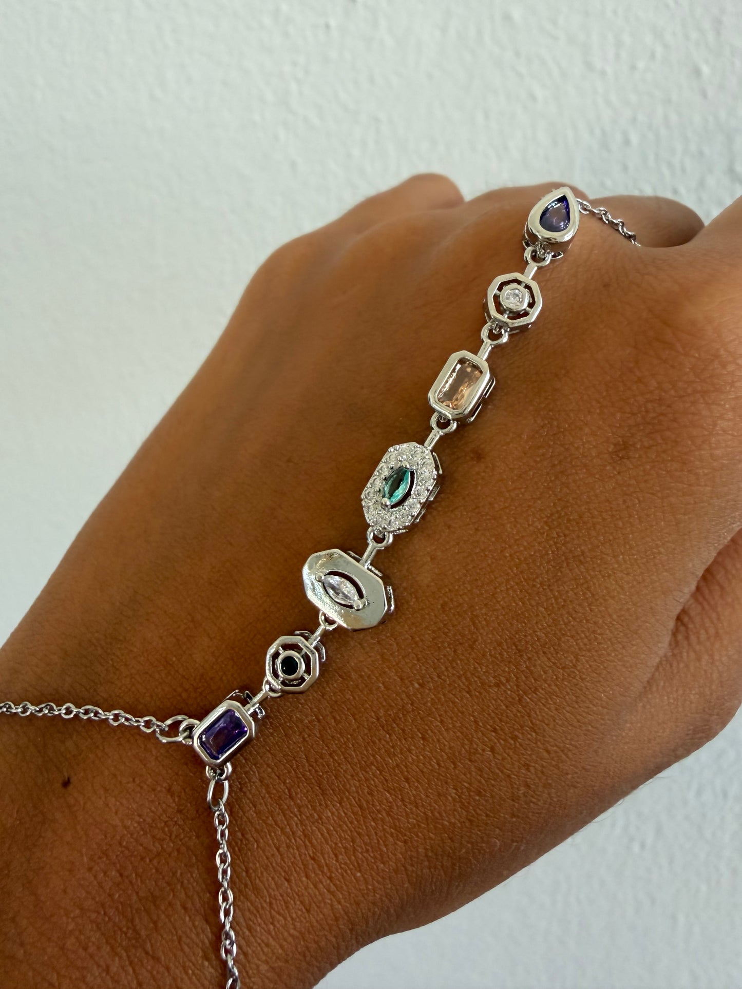 Aitana Silver Hand Chain