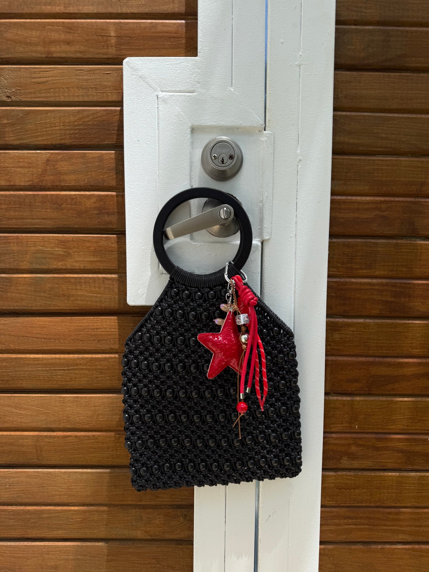 Red Vintage Bag Charm
