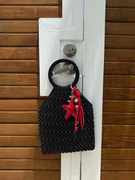 Red Vintage Bag Charm